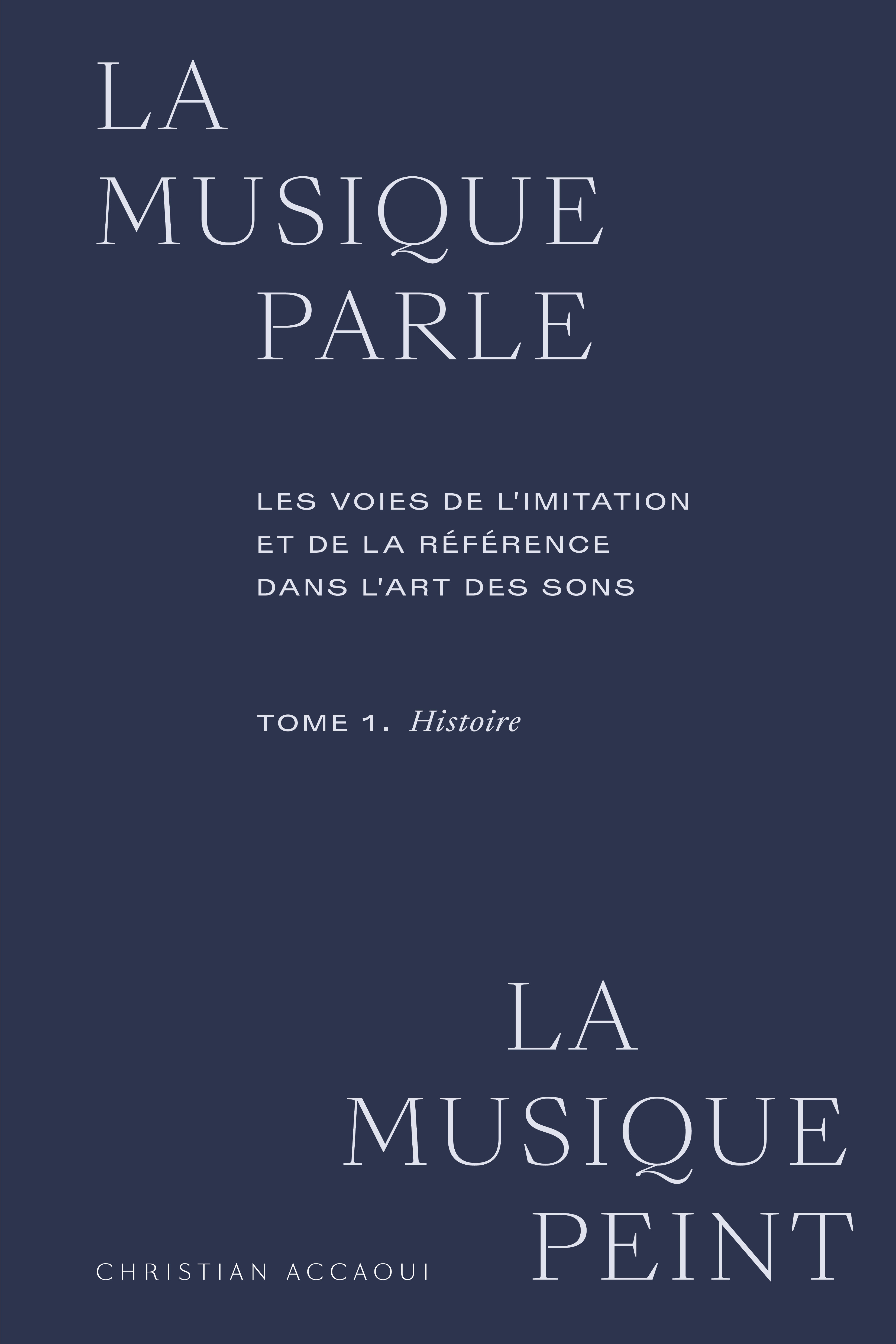 Couverture La musique parle T1