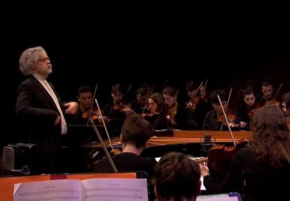 L'Orchestre du Conservatoire sous la direction de François-Frédéric Guy