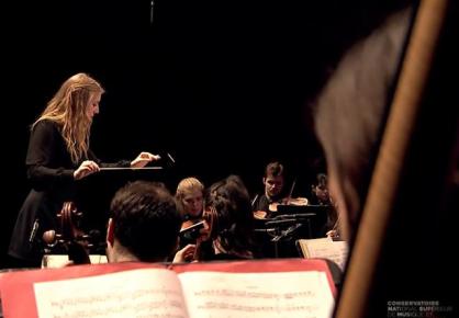Concert de la classe de direction d'orchestre avec Alexandre Piquion