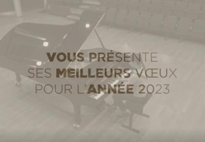  Le Conservatoire de Paris vous présente ses meilleurs vœux