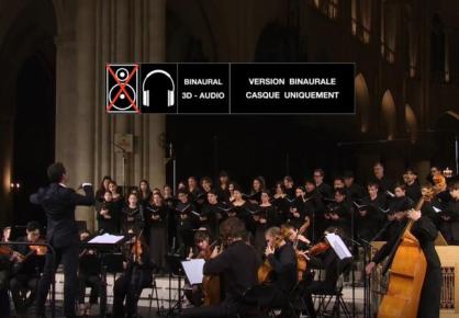 Gloria de Vivaldi sous la direction d'Henri Chalet - Version binaurale