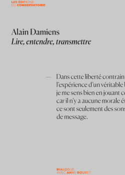 Couverture Livre Dialogue avec Alain Damiens