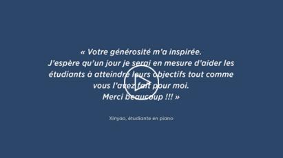 SOUTENEZ LES ARTISTES DE DEMAIN !