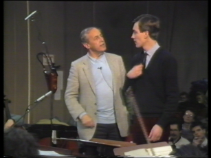 Cours public de direction d’orchestre de P. Boulez