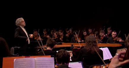L'Orchestre du Conservatoire sous la direction de François-Frédéric Guy