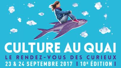 Nous participons à l'évènement Culture au Quai 2017