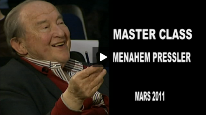 Master-class Menahem Pressler