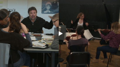Mitridate, re di Ponto de Wolfgang Amadeus Mozart, côté coulisse