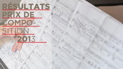 Résultat de l'examen de fin d'études de composition
