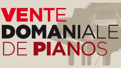Vente domaniale de pianos