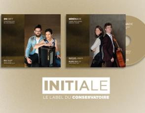 Le Conservatoire de Paris et son label INITIALE ont le plaisir de vous annoncer la sortie digitale de deux nouveaux albums le 19 juin